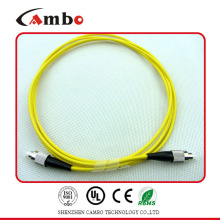 Cable de conexión de fibra óptica Simplex 9 / 125um FC / APC-FC / APC en sistema FTTX + LAN